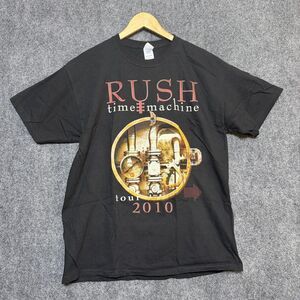 2010 Rush Time Machine Usa Tour Band Music Mens T-Shirt Size Large